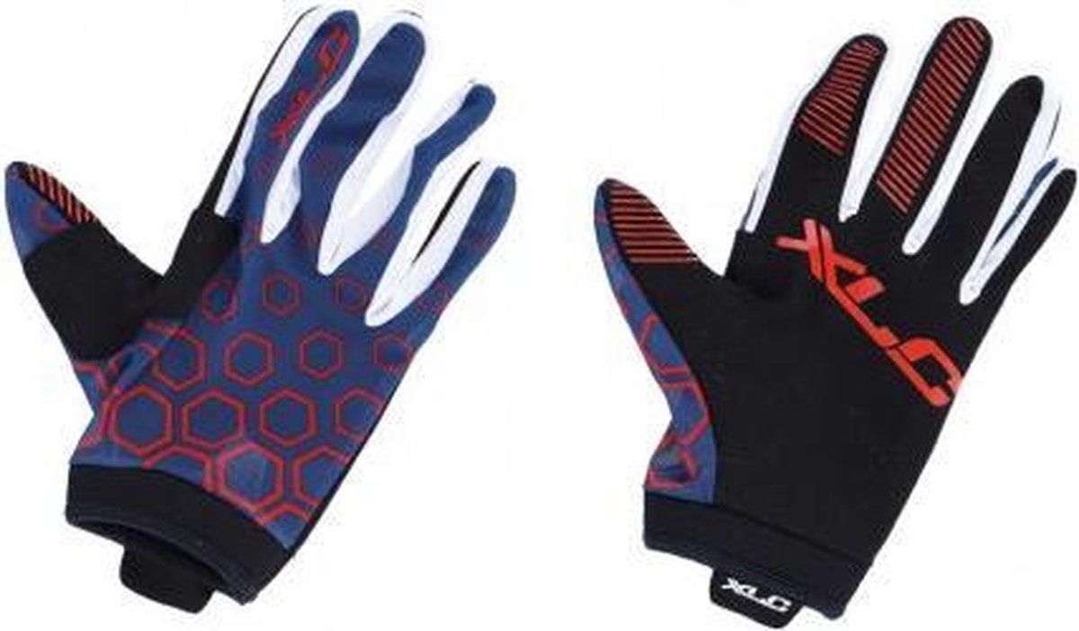 XLC Fietshandschoenen L CG-L14 Blauw/Zwart
