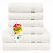 Hammetex Set de serviettes 6 pièces, 2 serviettes de bain 70x140 + 4 serviettes 50x100 cm