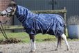 MHS Regendeken Dream 100 gram vaste hals 165/205 cm Navy Curl