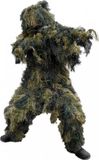 Miltec Ghillie Suit - Woodland Camo - Maat M/L