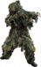 Miltec Ghillie Suit - Woodland Camo - Maat M/L