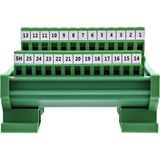 InLine 92502I Terminal block / D-Sub 25 Green