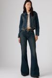 Levi's Puddle Snap Flare Jeans - Femme - 27X33 - Dark wash / High Vibration