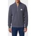 Calvin Klein Ls Ez Cotton Waffle Bleu Nomad Taille : M