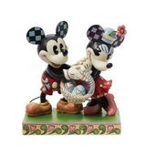 Disney Traditions Disney Tradities Minnie en Mickey Mouse Springtime Sweethearts 15 cm