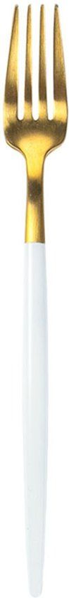 BAMA Dessertvork Kyoto Gold White - 12 Stuks