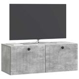 vidaXL Wandmontage TV-kast Betongrijs 78,5 x 31 x 30 cm Bewerkt hout