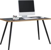 VCM Bureau Table d'ordinateur Table de bureau Skandanivischer Rétro Salia 110x80 cm