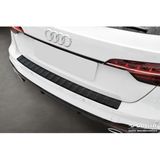Matzwart Avisa Matzwart RVS Achterbumperprotector compatibel met Audi A4 Avant S-Line 2015-2019 & Facelift 2019- 'Ribs'