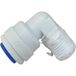 Clapet anti-retour coudé 1/8" NPT x Tubing 1/4" EZ pour osmoseur et purificateur