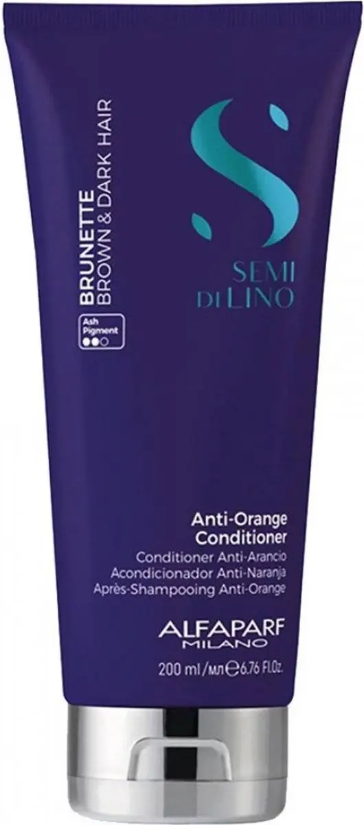 Alfaparf Milano Semi di Lino Brunette Anti-Orange Conditioner 200 ml