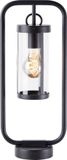 Brilliant Sidney - Buiten sokkellamp - Hoogte 48 cm - E27 max 1x20W - IP44 - Zwart