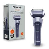 Panasonic Series 500, ES-ERM3FV503 3-Mesjes Oplaadbaar Elektrisch Scheerapparaat voor Nat en Droog Scheren, Japans Roestvrij Staal, 10D Flexibele Kop, IPX7, USB-C Oplaadfunctie, Violet