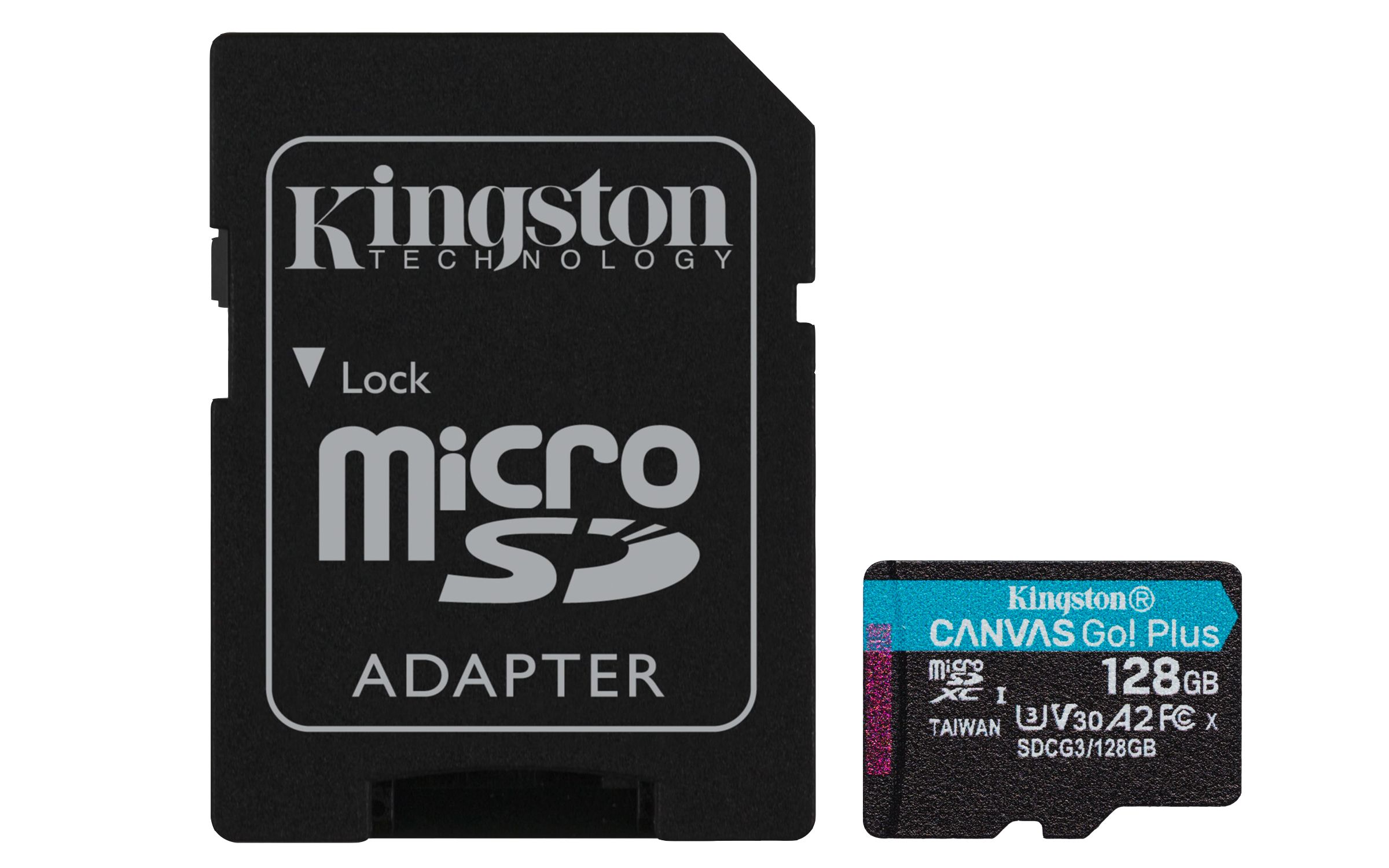 Kingston Canvas Go! Plus 128GB microSDXC - 170MB/s