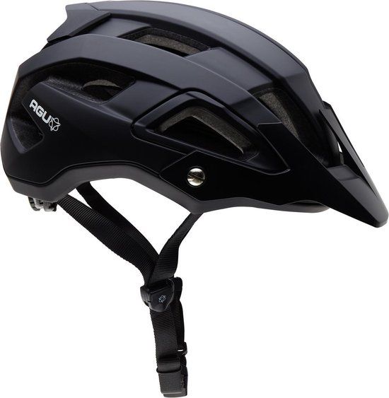 AGU MTB Trail Fietshelm - Maat S/M (52-58 cm) - Zwart
