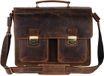 GREENBURRY Vintage Business Bag Brown