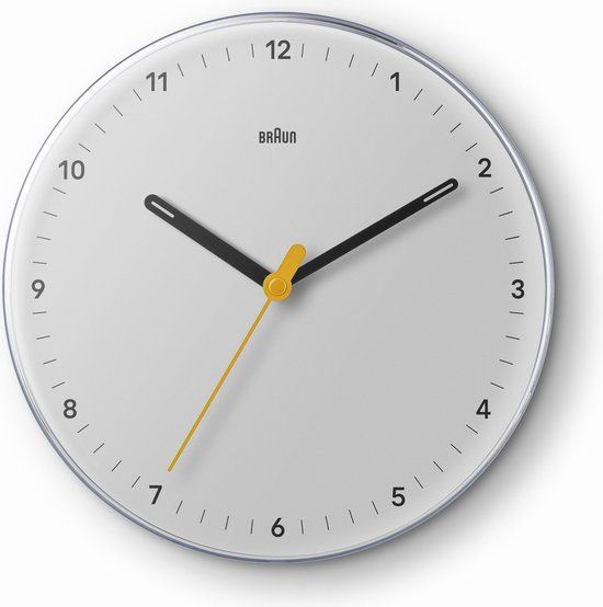 Braun BC26W Wandklok