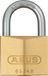 ABUS 65/40 Hangslot - 40mm - Messing - Geelkoper - Key Lock - 1 Stuk