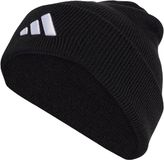 adidas Sportswear New Logo Beanie met Rand - Unisex - Zwart