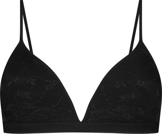 Basics Voorgevormde BH met Kant Zwart 70A Dames