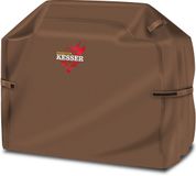 Kesser Housse de barbecue pour barbecue à gaz - 600D Oxford, résistant aux intempéries - 147 x 61 x 122 cm - Marron châtaigne