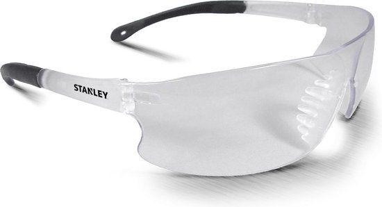 Stanley SY120 Veiligheidsbril - Transparant - Polycarbonaat - Wegwerp - EN166