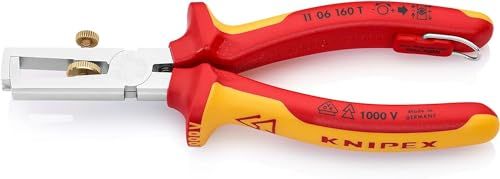 Knipex Afstriptang - 160mm - VDE - 11 06 160 T BK