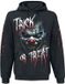 Spiral Trick Or Treat Heren Trui met capuchon - zwart - 3XL
