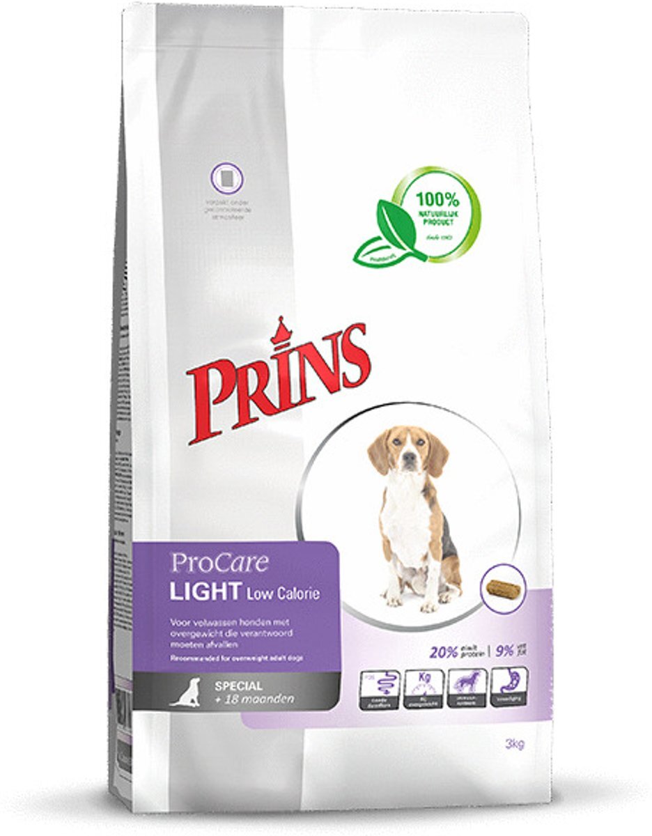 Prins Procare Light - Hondenvoer - 3 kg