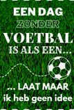 Voetbal Notitieboekje