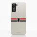 Fibriva™ Coque de Téléphone Officielle Manchester United – Rayures Diagonales et Diable