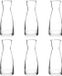 Bormioli Rocco Set van 6 Ypsilon Waterkaraffen - 1L - Glas - Transparant