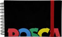 Posca Blackbook Schetsboek A5 met spiraal
