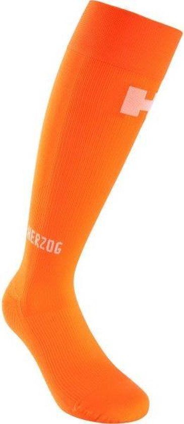 Herzog PRO Compressiekousen Maat IV - Oranje - 40-44 - Long