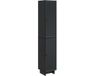 vidaXL Set de caisses 2 pcs Noir Bois traité