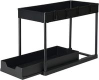 Home & Marker SINKNOVA Zwart Kunststof/Aluminium Badkamer Organizer