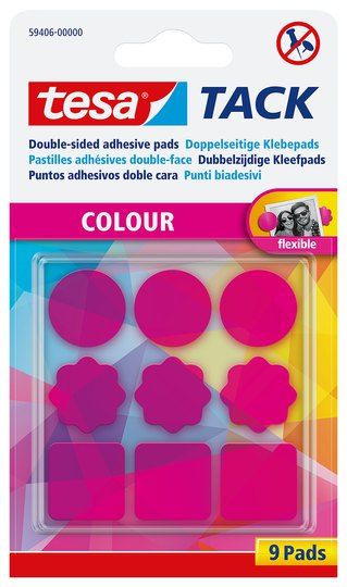 tesa Tack - Roze - Montagetapes & -labels