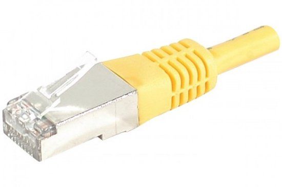 Ex&&&c EXC 858331 netwerkkabel Geel 1 m Cat6a S/FTP