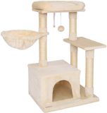 Lionto Kattenkrabpaal 85 cm, Beige