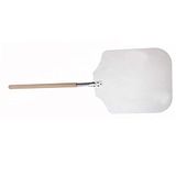 Pizzaschep scherpe randen 40,6 x 45,7 x 100 cm zilverkleurig aluminium - 1 Un.