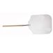 Pizzaschep scherpe randen 40,6 x 45,7 x 100 cm zilverkleurig aluminium - 1 Un.