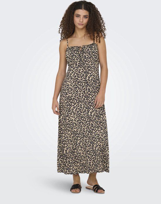 ONLY - ONLNELLY LIFE ALEXA MIDI DRESS NOOS WVN - Brown Rice - Women - Size M