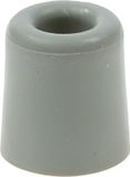 Merkloos Deurbuffer - grijs - rubber - 35 x 30 mm - deurstopper