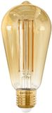 HOFTRONIC Smart E27 LED Filament Lamp - 7 Watt 806 lumen - ST64 Amberkleurig glas - 1800-3000K Dimbaar - Edison lamp