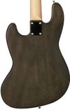 Fazley Elektrische basgitaar met gigbag Fazley Outlaw Series Judge Basic Black