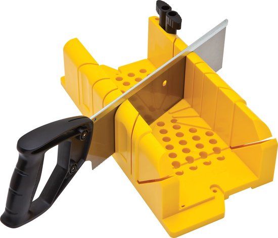 STANLEY 1-20-600 Verstekbak Kunststof met Kapzaag - 220mm