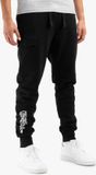 Lonsdale Heren joggingbroek regular fit TWEEDMOUTH Black/White