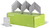 Alberts 846473 hoekverbinder | sendzimir verzinkt | 50 x 50 x 40 mm | set van 50