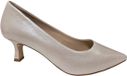 Caprice 9-9-22401-46 143 G Pump Wit Metallic Leer Dames - Wit - 36.5