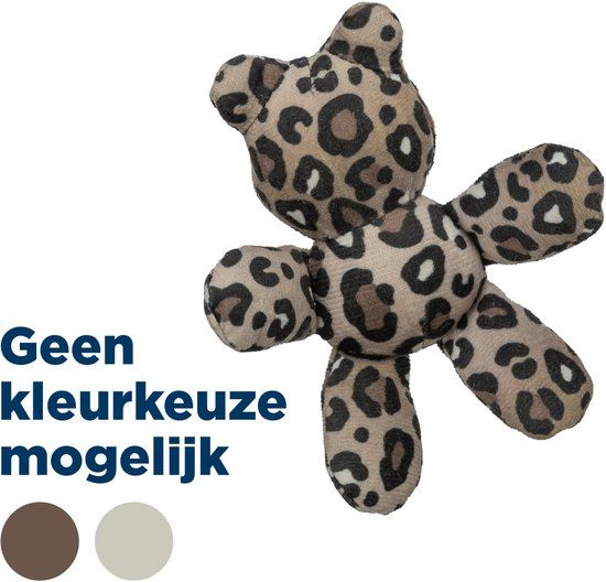 Trixie Menno's Dierenwereld Kattenspeelgoed beer 12cm met catnip